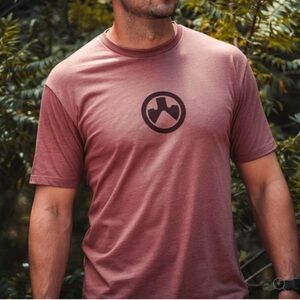 Magpul® Icon Logo CVC T-Shirt RedRock Heather size L NWT